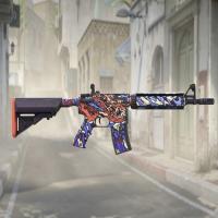 CSGO M4A4 | 龙驹 (久经沙场)