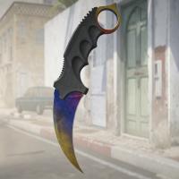 CSGO 爪子刀（★）| 渐变之色(略有磨损)